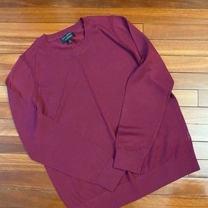 Banana Republic Burgundy Merino Sweater L